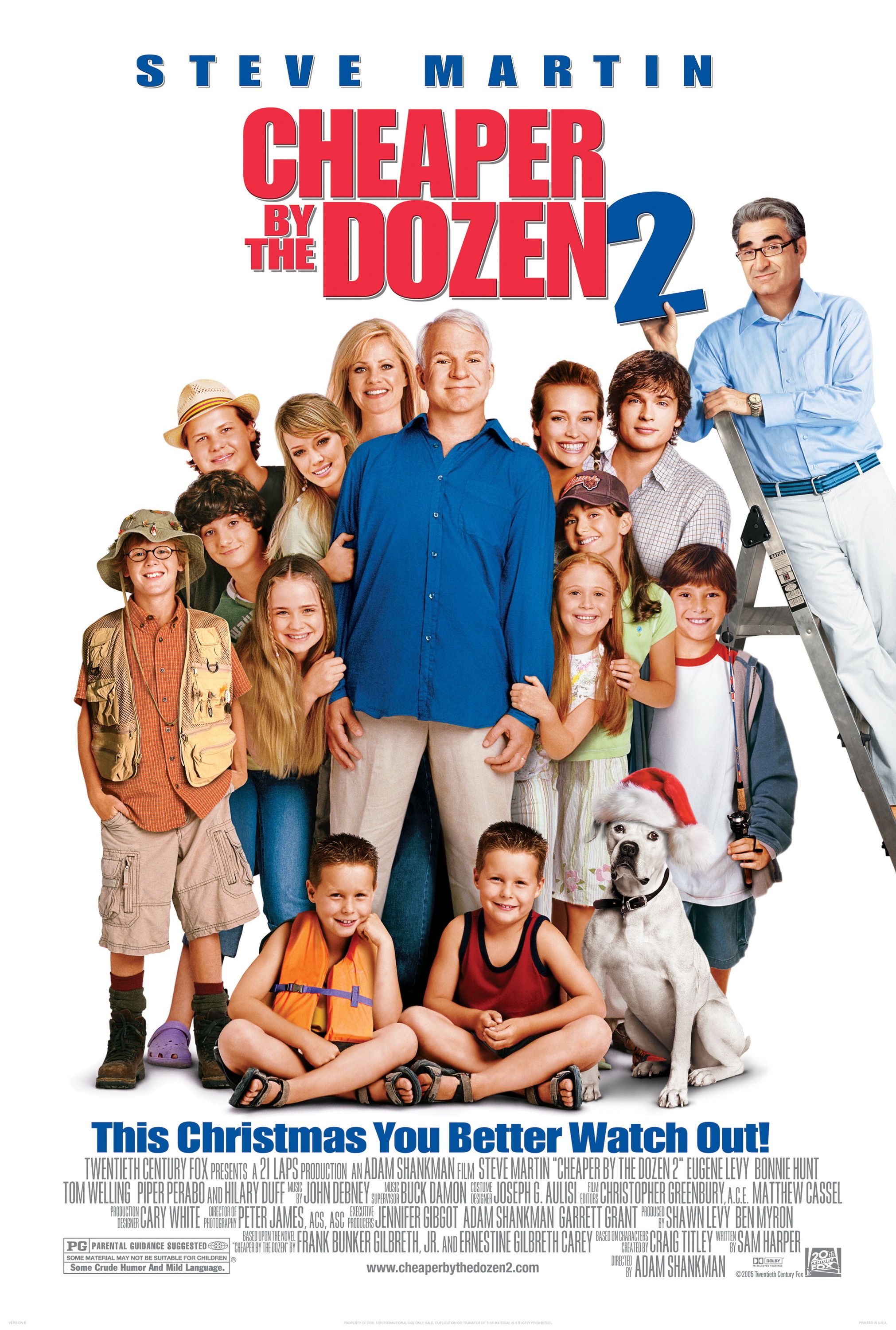 Mega Sized Movie Poster Image for Cheaper by the Dozen 2 (#3 of 3)
