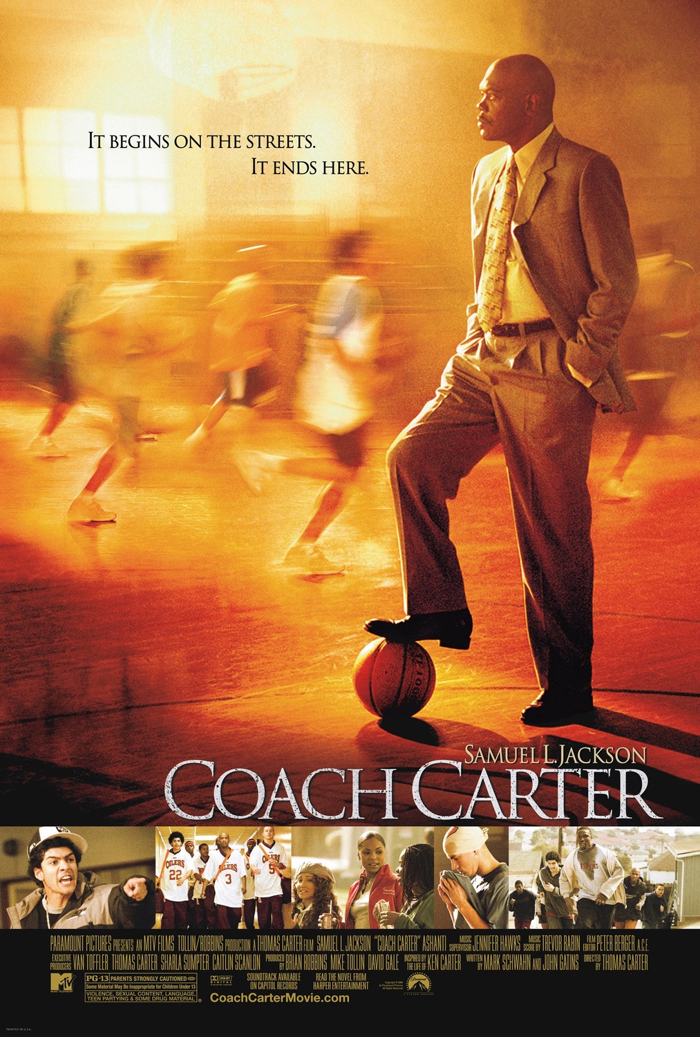 Extra Large Movie Poster Image for Coach Carter (#1 of 2)