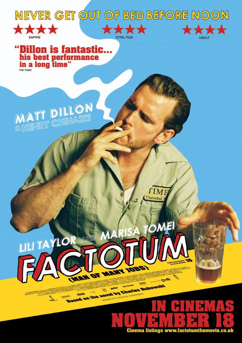 Extra Large Movie Poster Image for Factotum (#4 of 6)