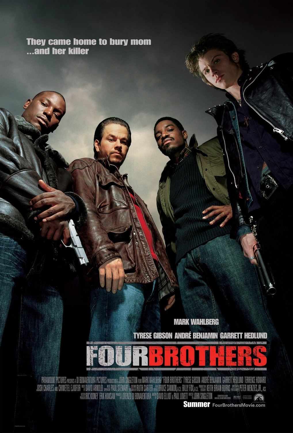 Extra Large Movie Poster Image for Four Brothers (#1 of 6)