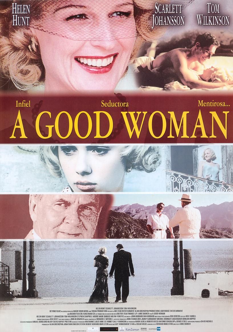 Extra Large Movie Poster Image for A Good Woman (#2 of 5)