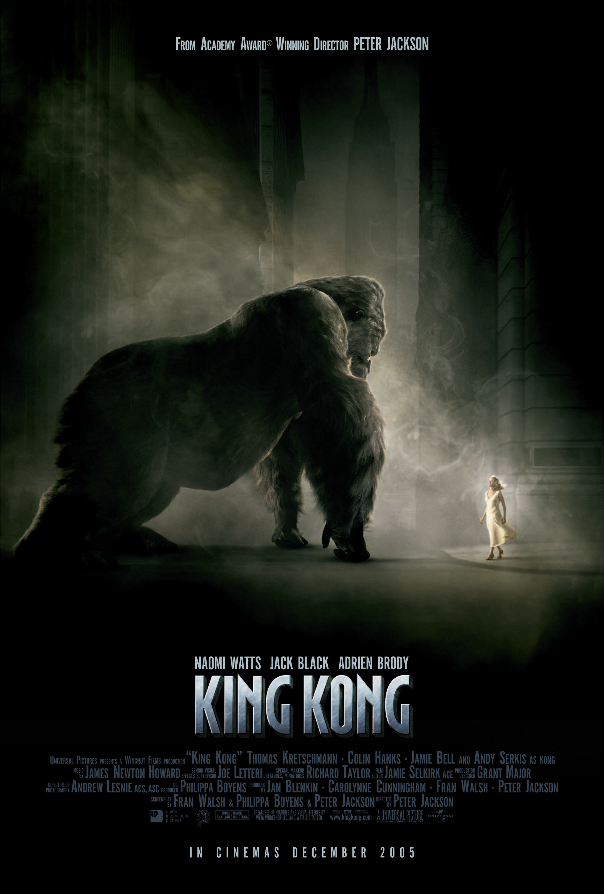 Mega Sized Movie Poster Image for King Kong (#6 of 6)