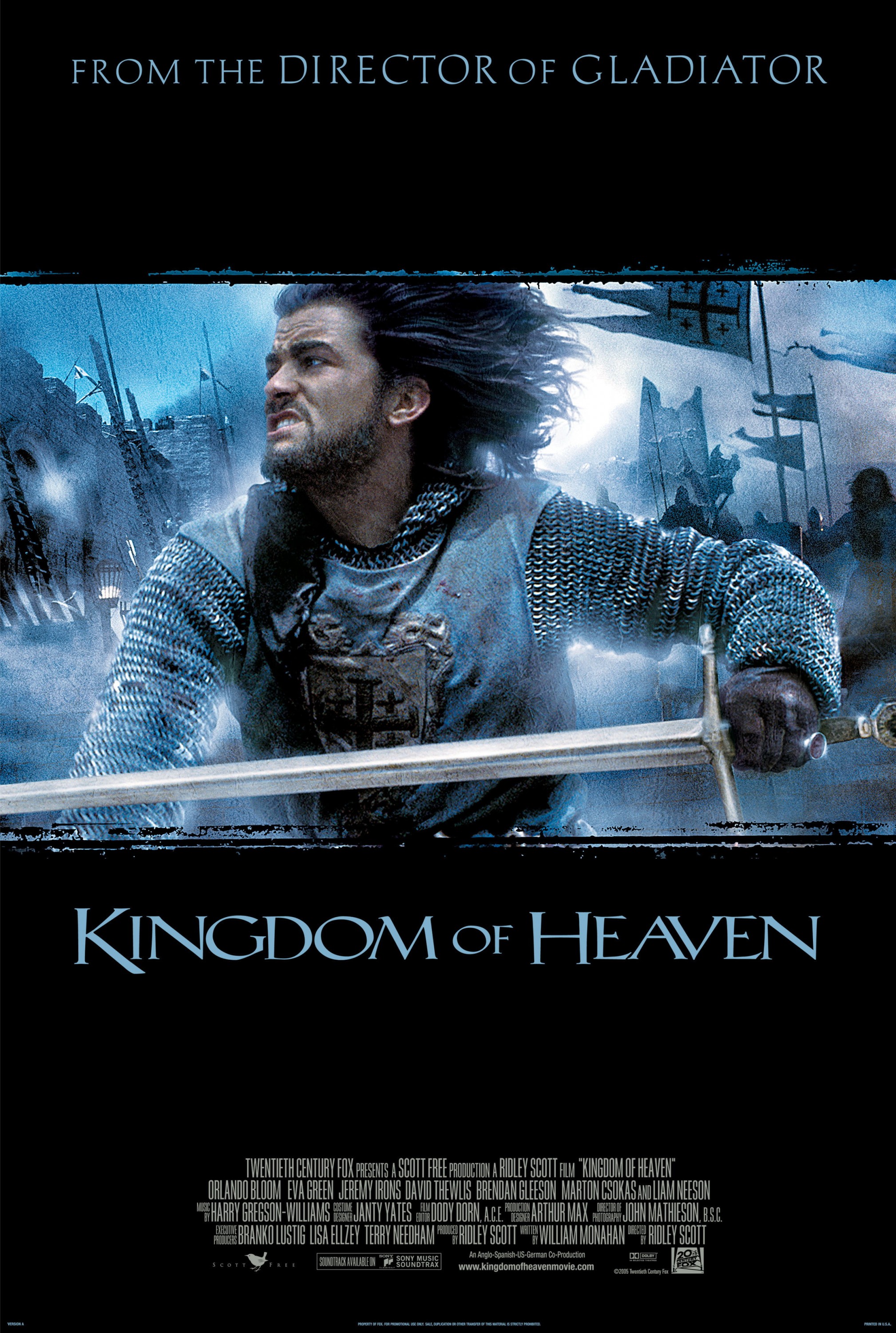 Mega Sized Movie Poster Image for Kingdom of Heaven (#1 of 3)