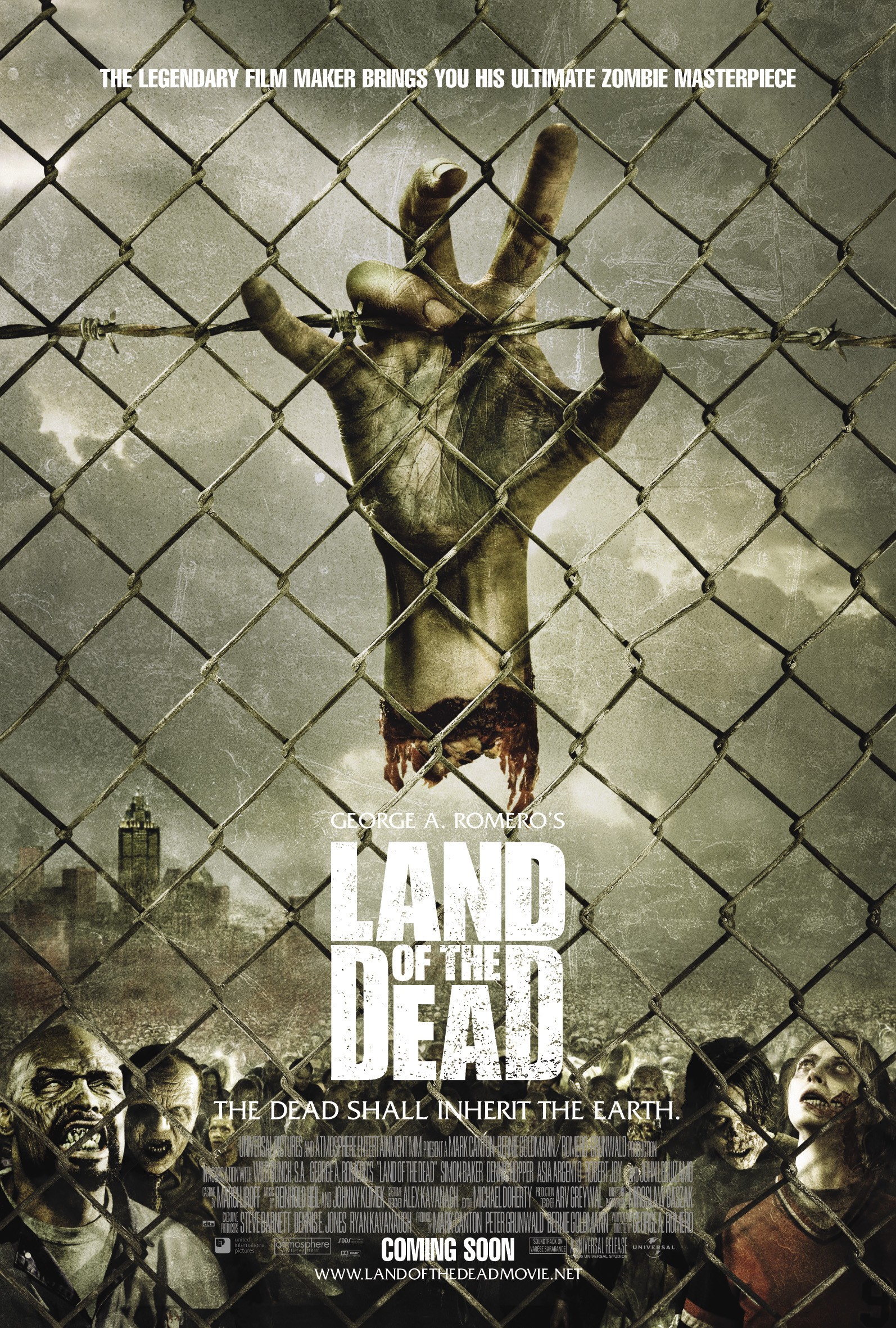 Mega Sized Movie Poster Image for Land of the Dead (#2 of 2)