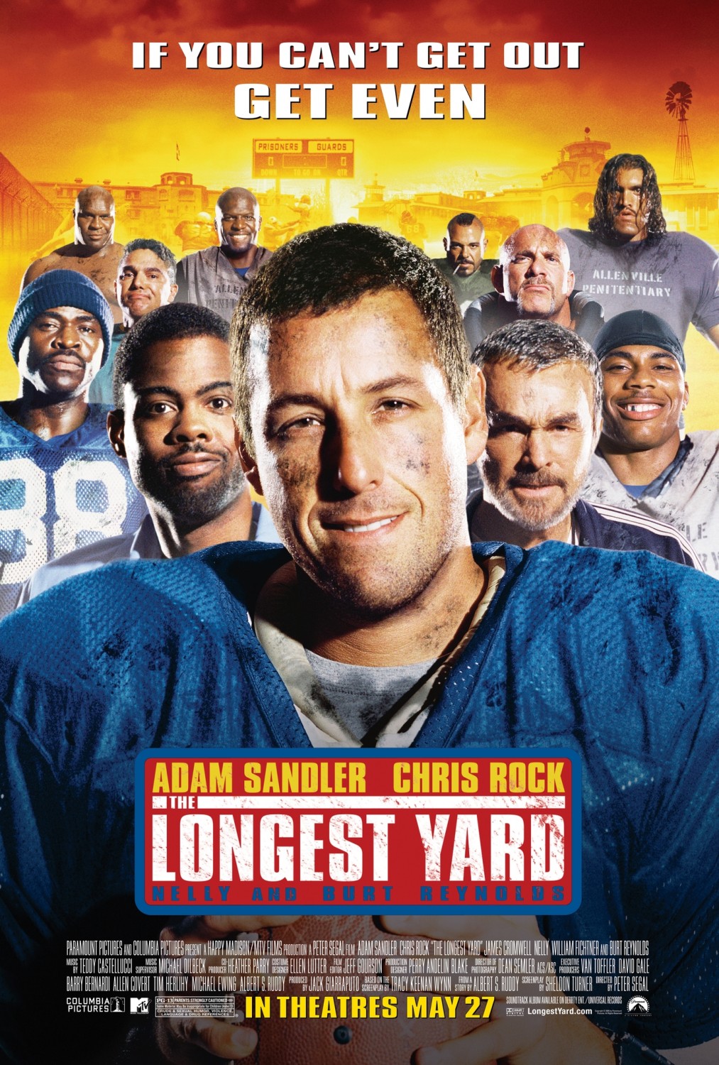 The Longest Yard 2 Of 7 Extra Large Movie Poster Image Imp Awards