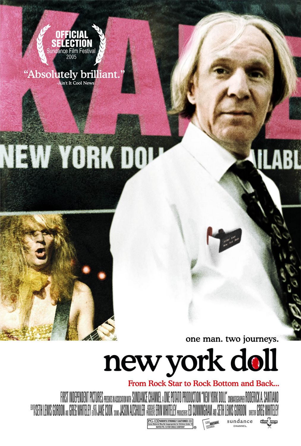 Extra Large Movie Poster Image for New York Doll (#1 of 2)