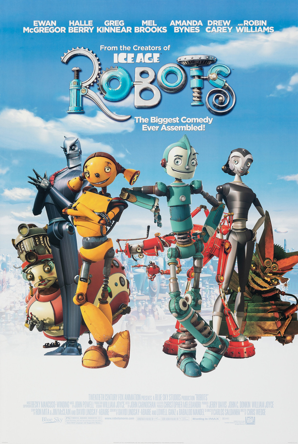 Robots 5 Of 5 Extra Large Movie Poster Image Imp Awards 
