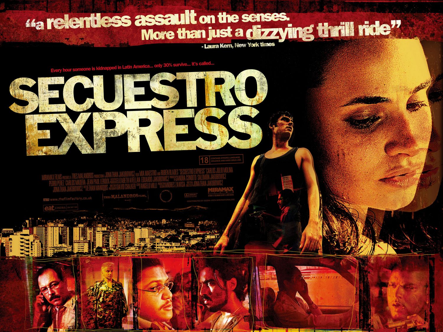 Extra Large Movie Poster Image for Secuestro Express (#2 of 2)