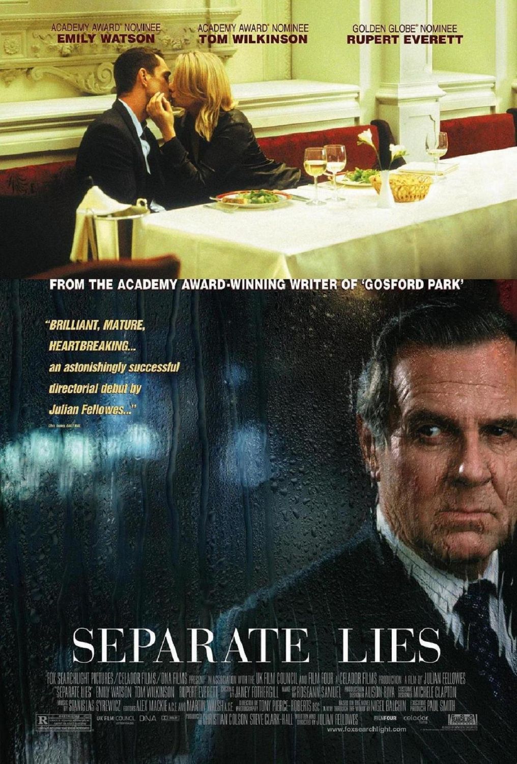 Extra Large Movie Poster Image for Separate Lies 