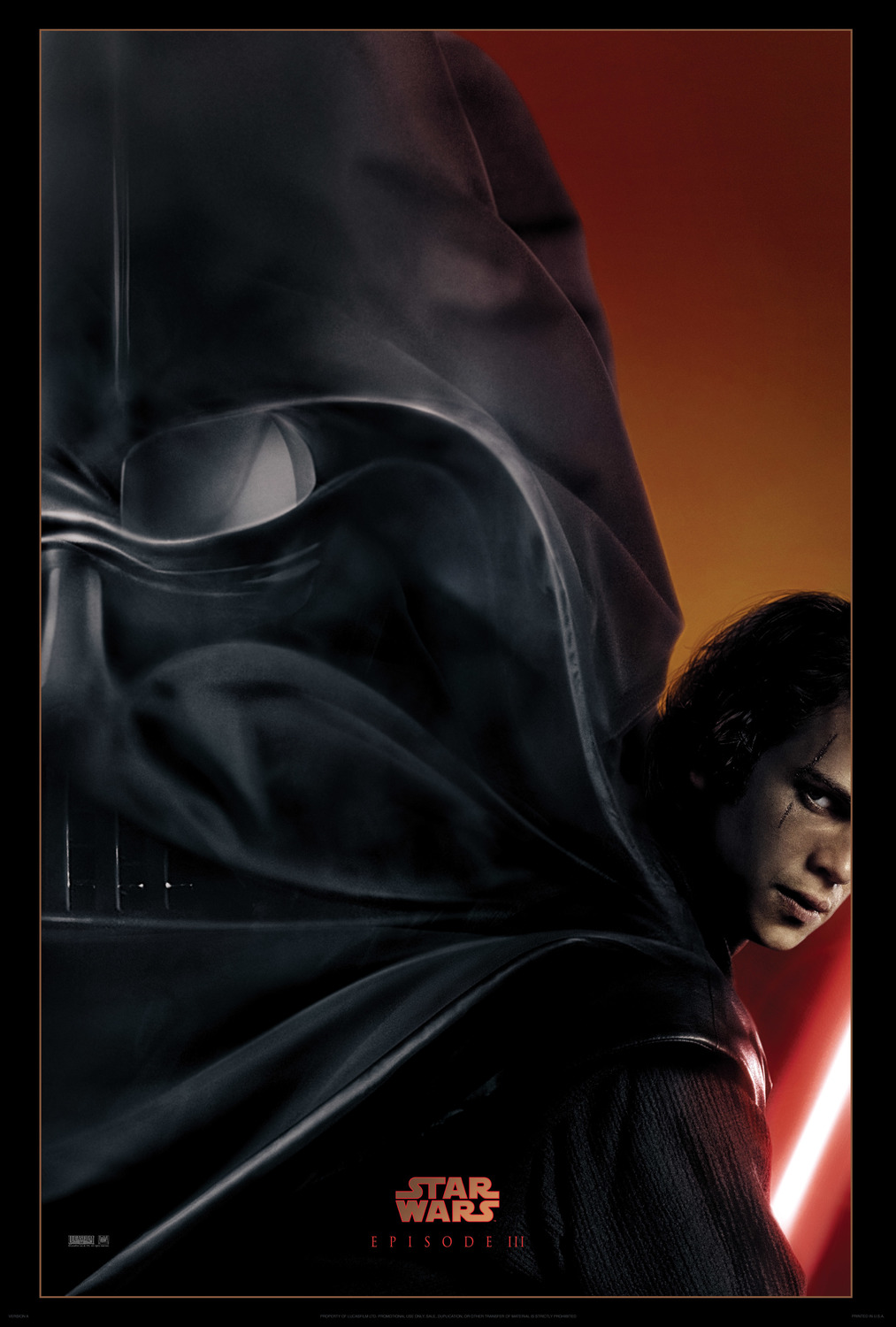 Extra Large Movie Poster Image for Star Wars: Episode III - Revenge of the Sith (#1 of 9)