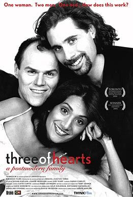 Three of Hearts: A Postmodern Family Movie Poster