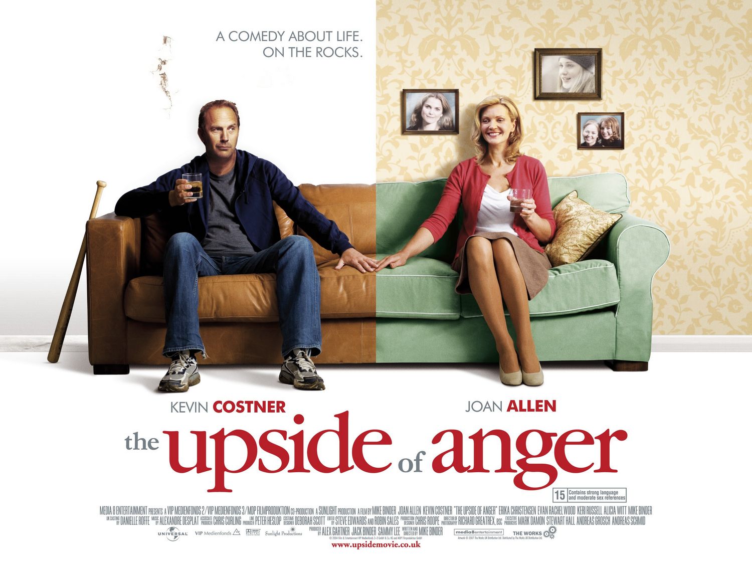 Extra Large Movie Poster Image for The Upside of Anger (#5 of 7)