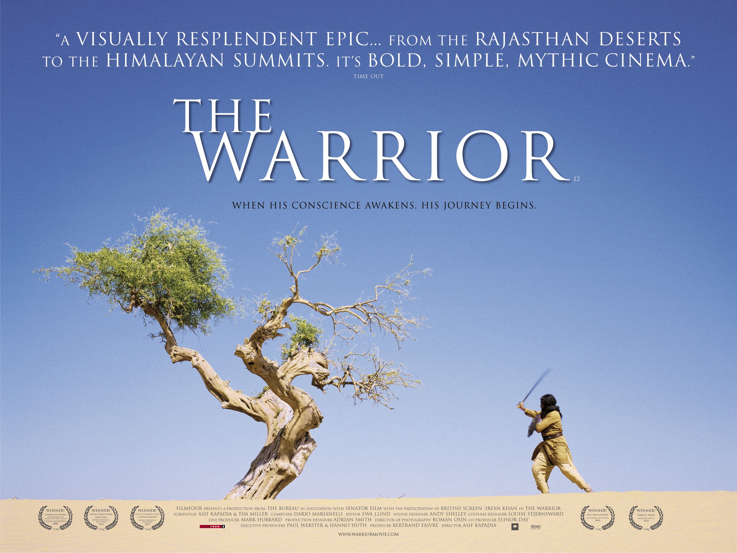 Mega Sized Movie Poster Image for The Warrior (#2 of 2)