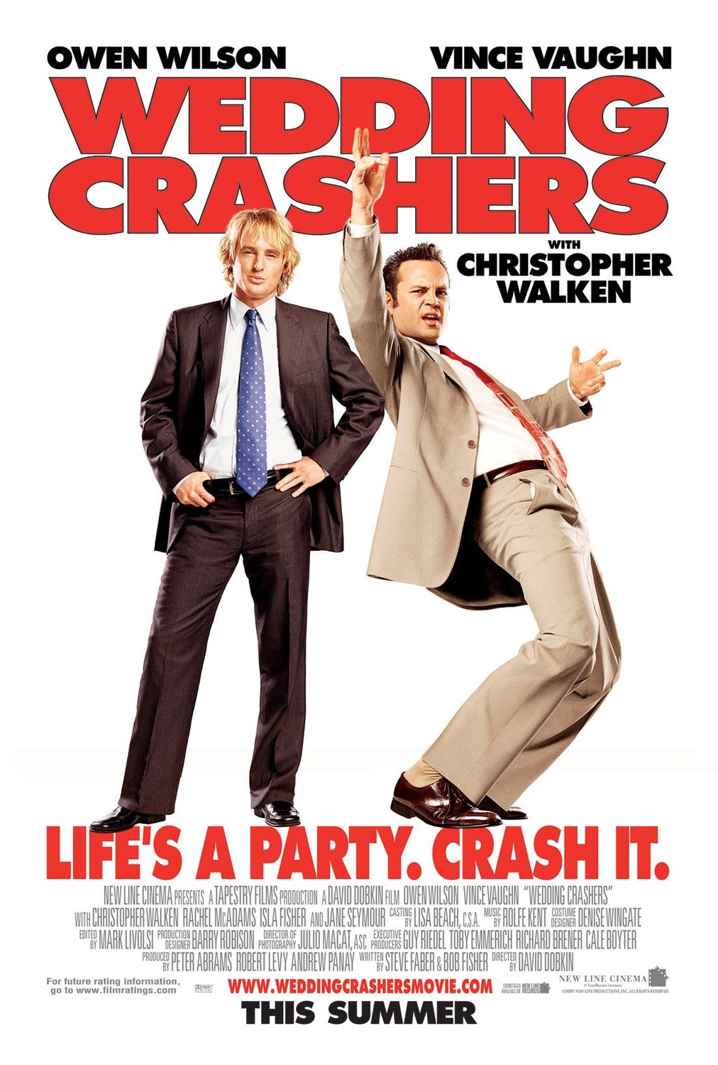Extra Large Movie Poster Image for Wedding Crashers (#2 of 12)