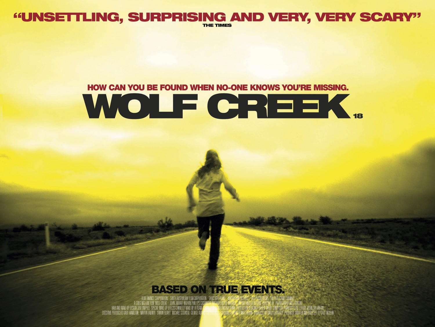 Extra Large Movie Poster Image for Wolf Creek (#2 of 2)