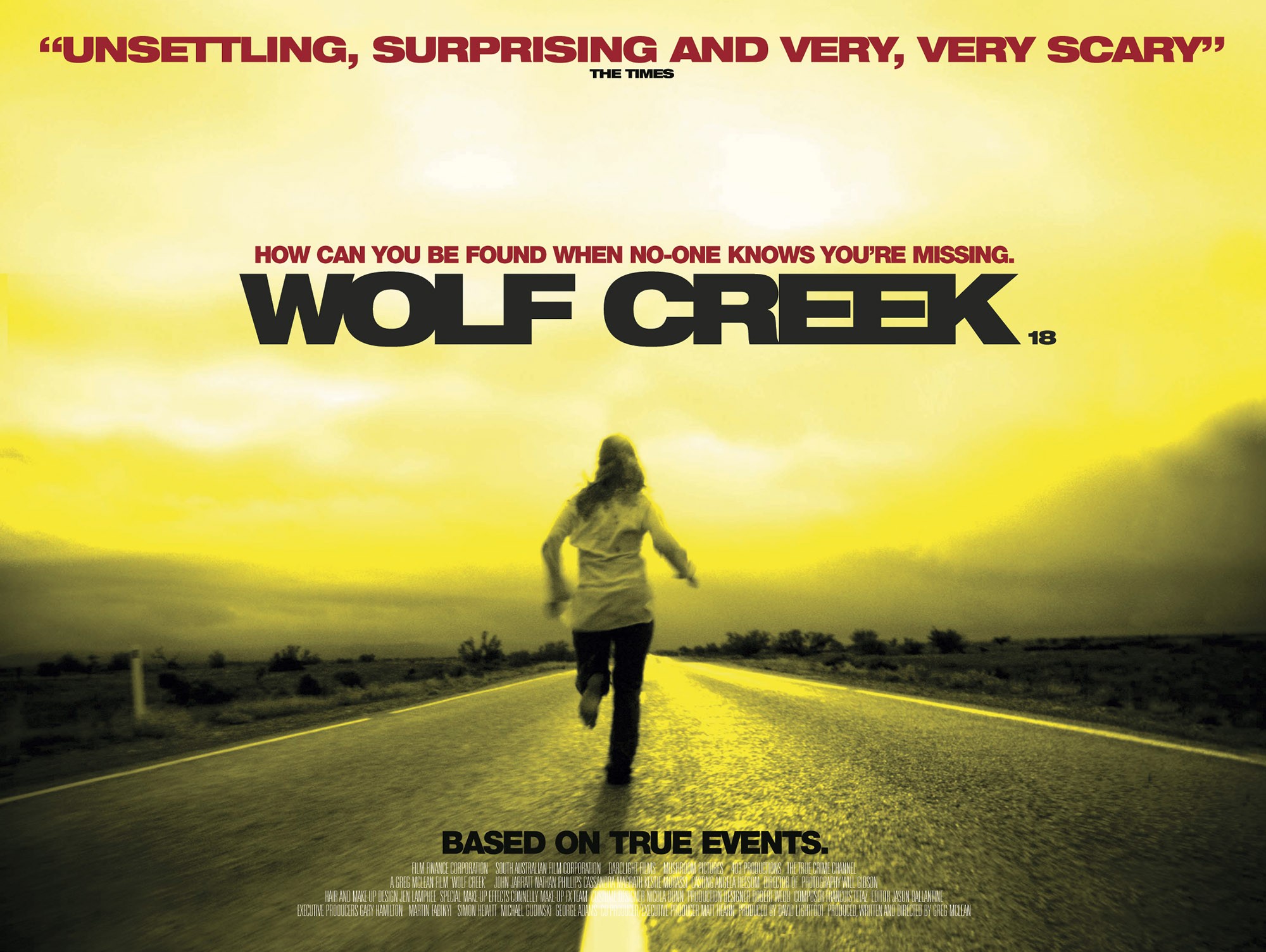 Mega Sized Movie Poster Image for Wolf Creek (#2 of 2)
