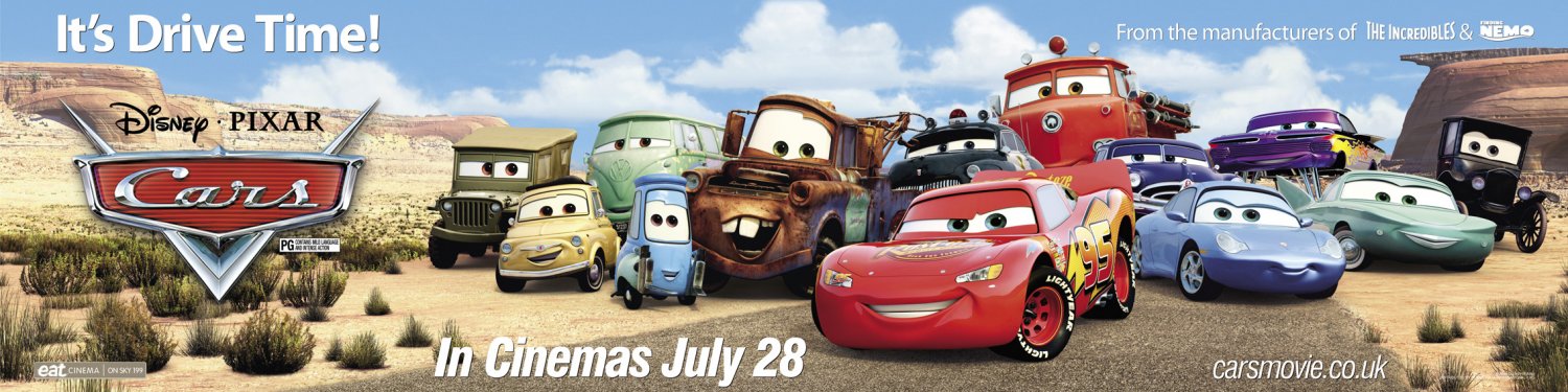 Extra Large Movie Poster Image for Cars (#13 of 13)