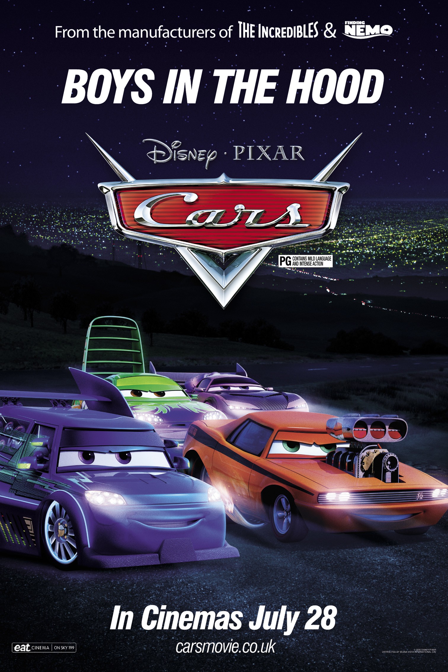 Mega Sized Movie Poster Image for Cars (#7 of 13)