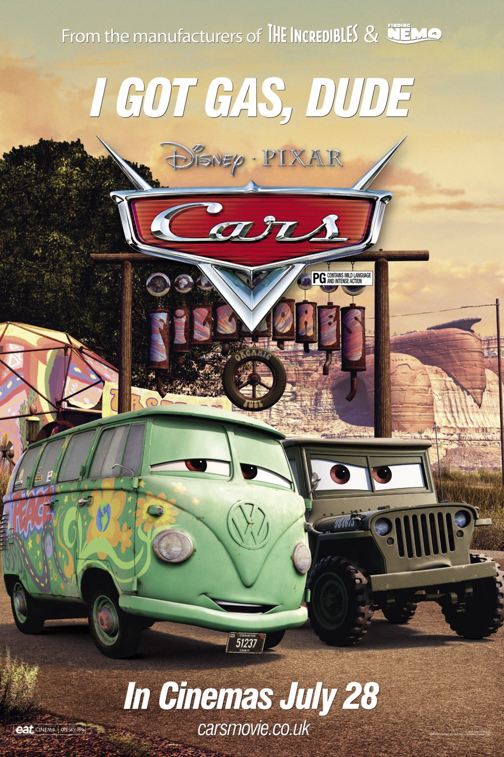 Cars 2006 Poster