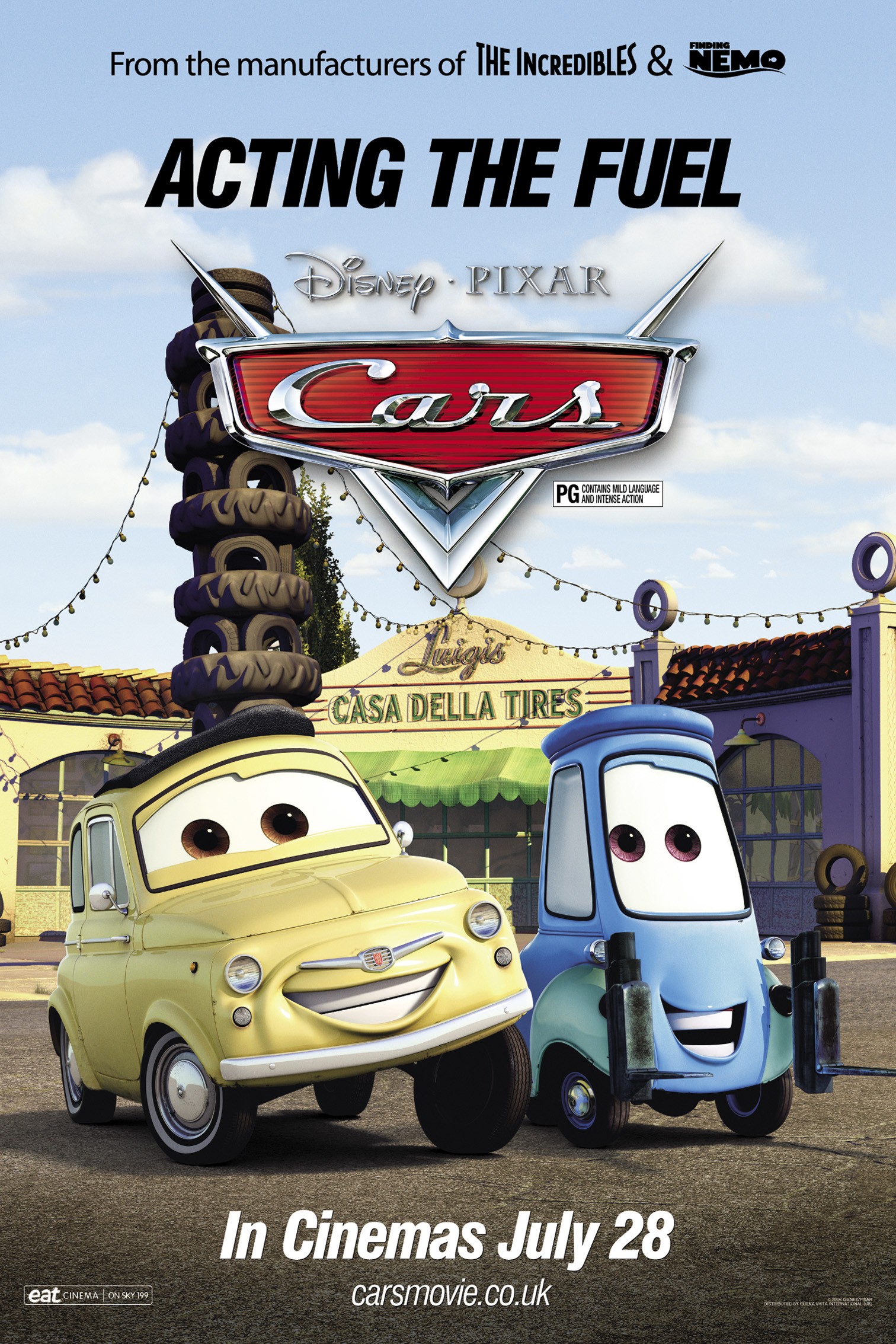 Mega Sized Movie Poster Image for Cars (#9 of 13)