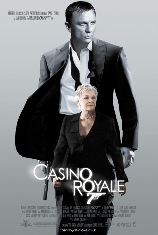 casino royale 3 sheet poster