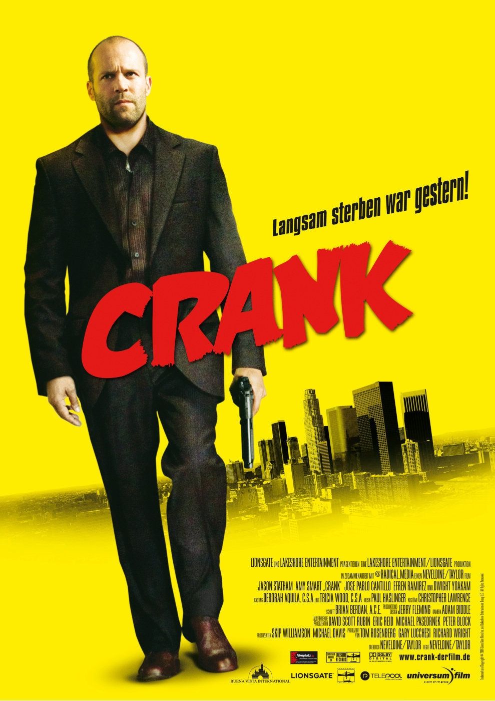 Crank Movie Poster (#4 of 9) - IMP Awards