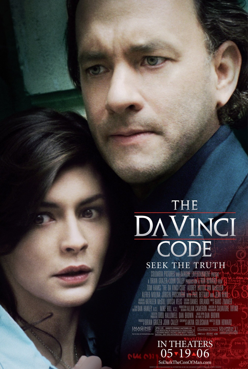Extra Large Movie Poster Image for The Da Vinci Code (#9 of 10)