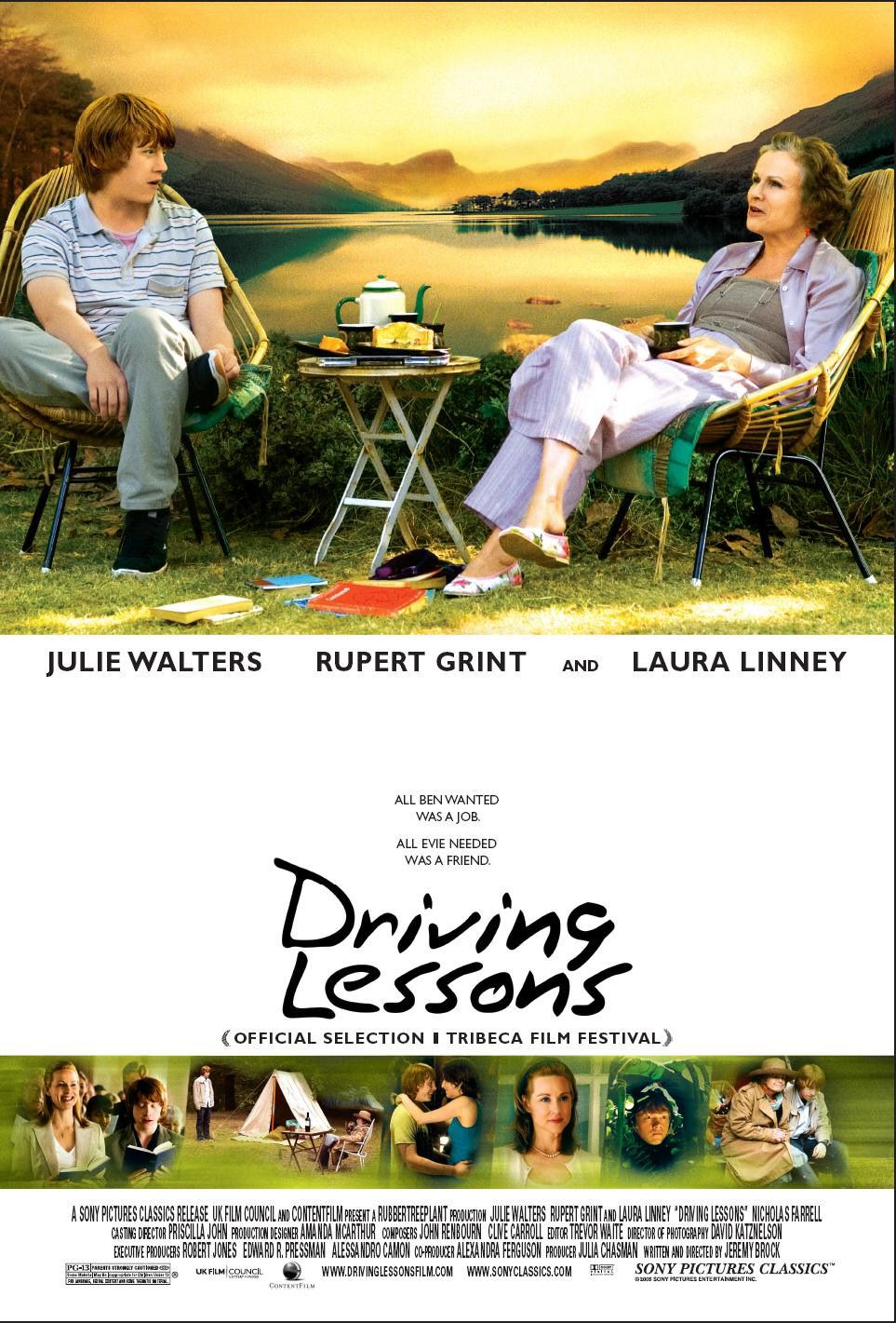 Extra Large Movie Poster Image for Driving Lessons 