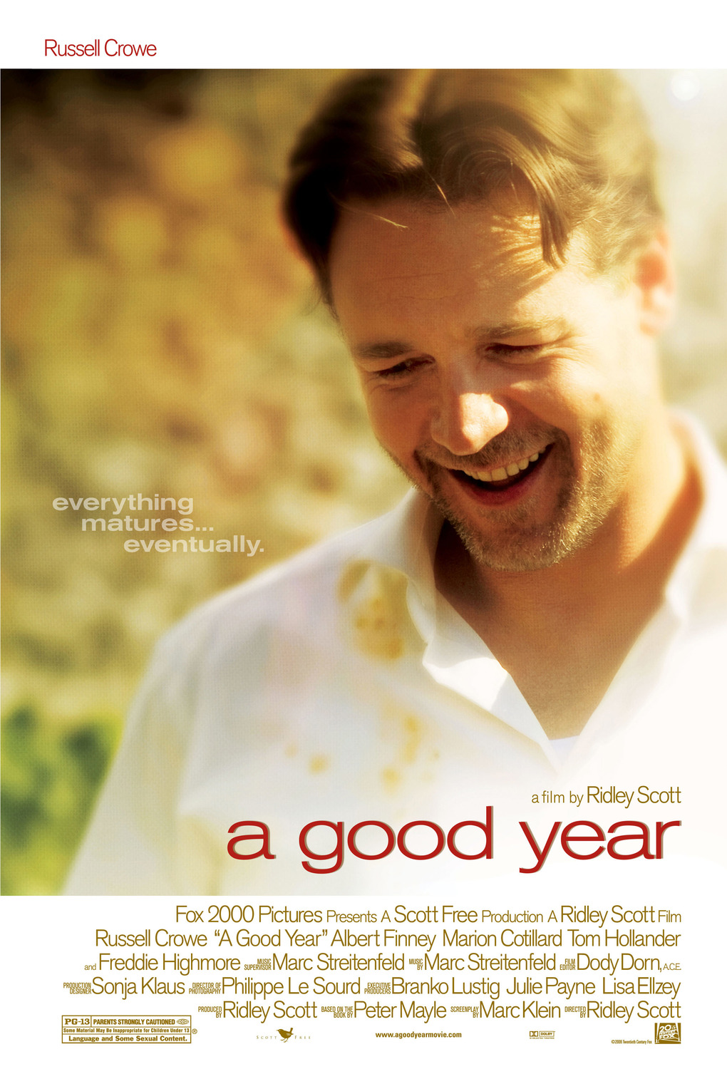 Extra Large Movie Poster Image for A Good Year (#1 of 2)