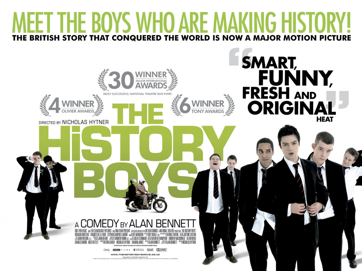 Extra Large Movie Poster Image for The History Boys (#2 of 2)