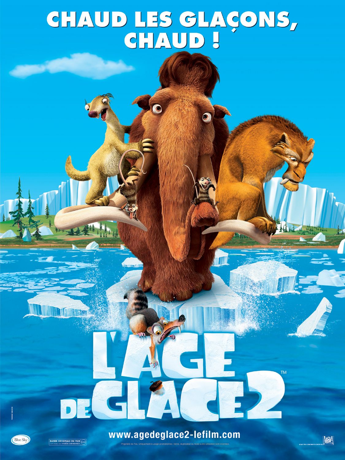 ice age 2 the meltdown movie poster