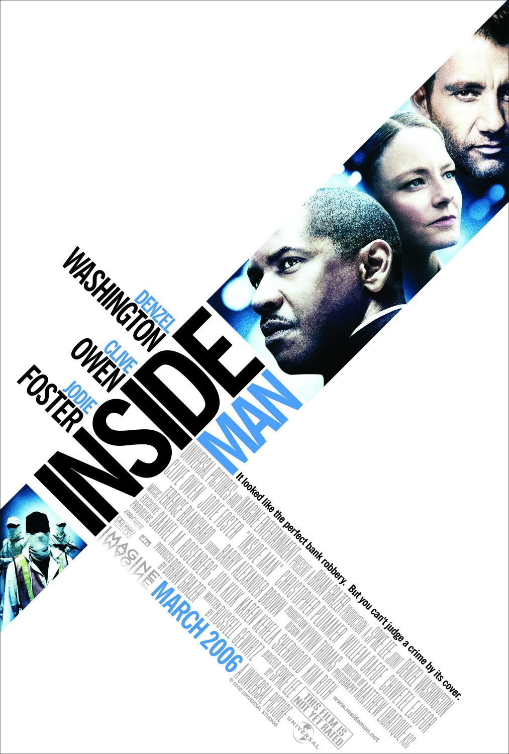 Extra Large Movie Poster Image for Inside Man (#1 of 4)