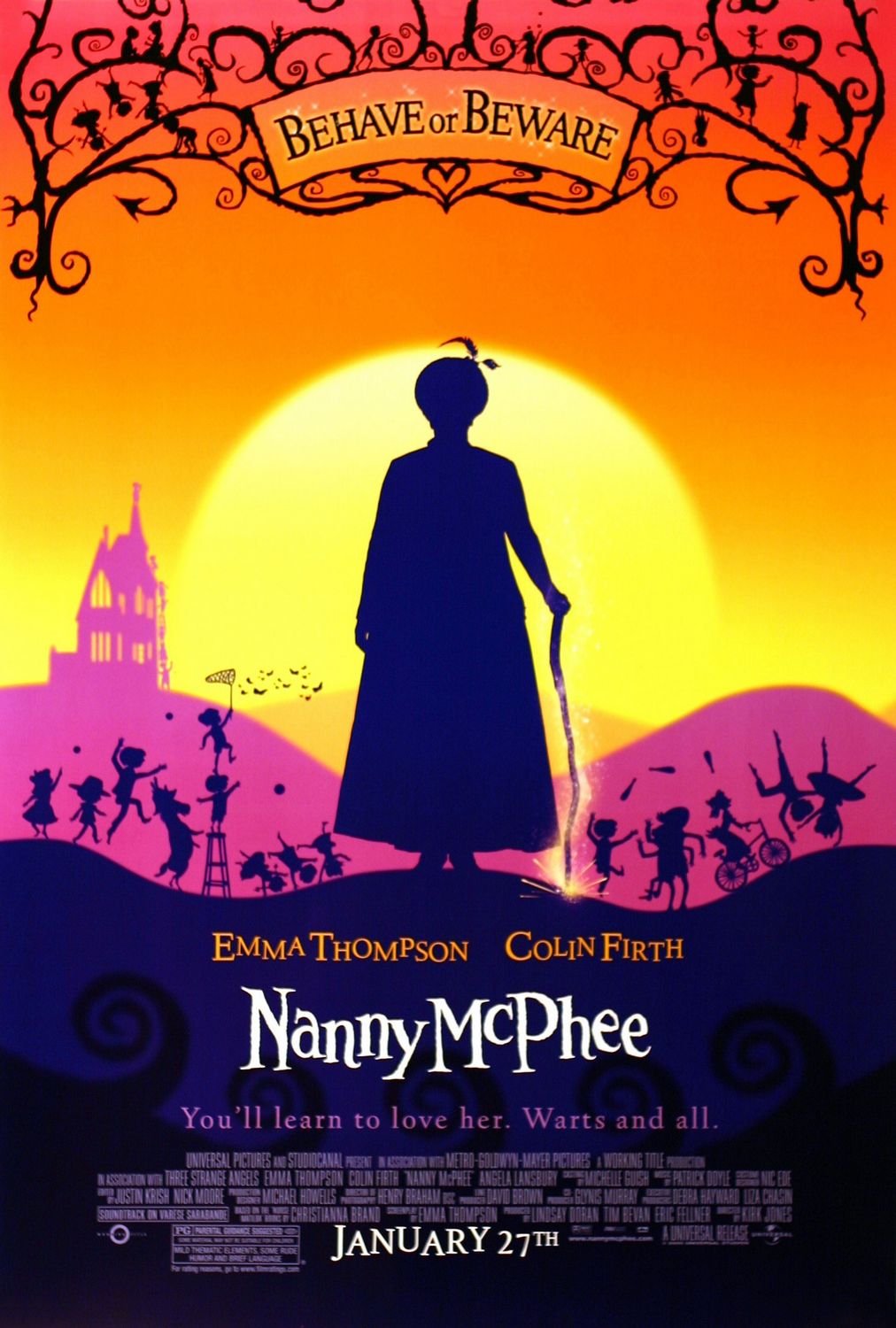 Extra Large Movie Poster Image for Nanny McPhee (#2 of 2)