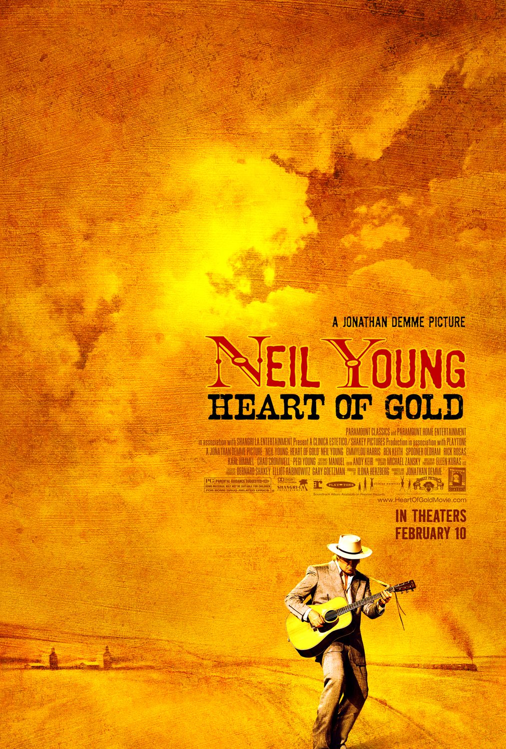 Extra Large Movie Poster Image for Neil Young: Heart of Gold 