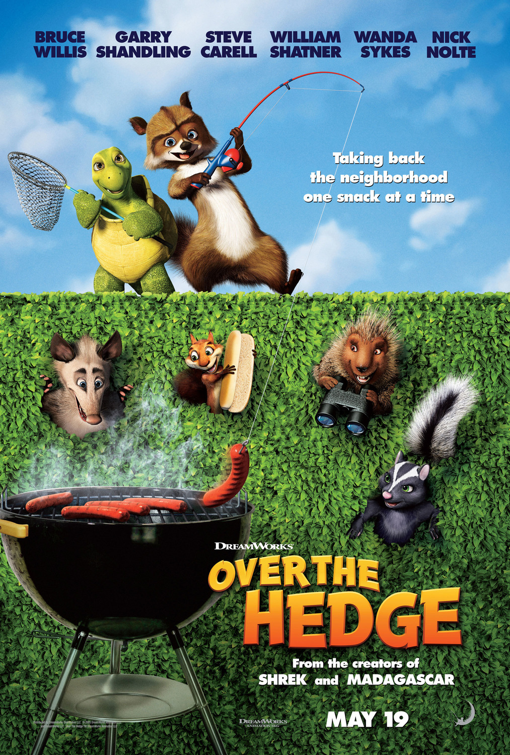 Extra Large Movie Poster Image for Over the Hedge (#1 of 11)