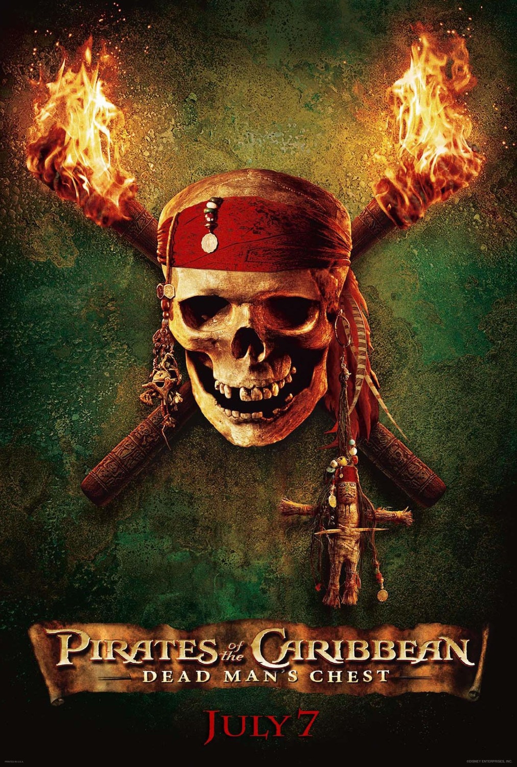 Extra Large Movie Poster Image for Pirates of the Caribbean: Dead Man's Chest (#1 of 6)