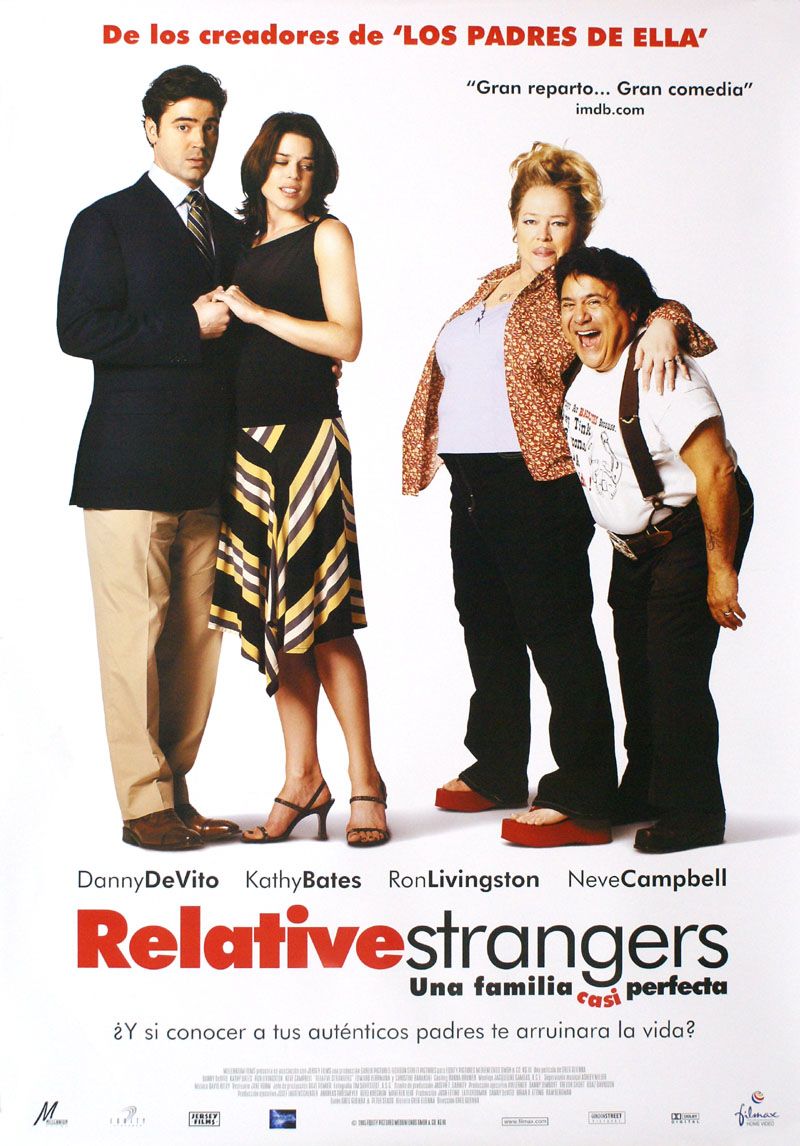 Extra Large Movie Poster Image for Relative Strangers 