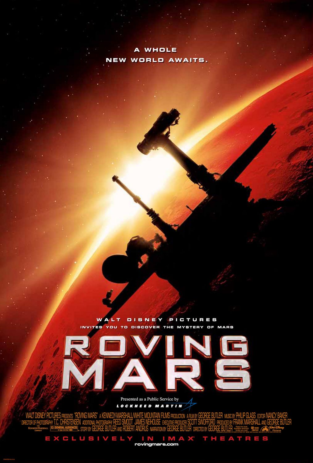 Extra Large Movie Poster Image for Roving Mars 