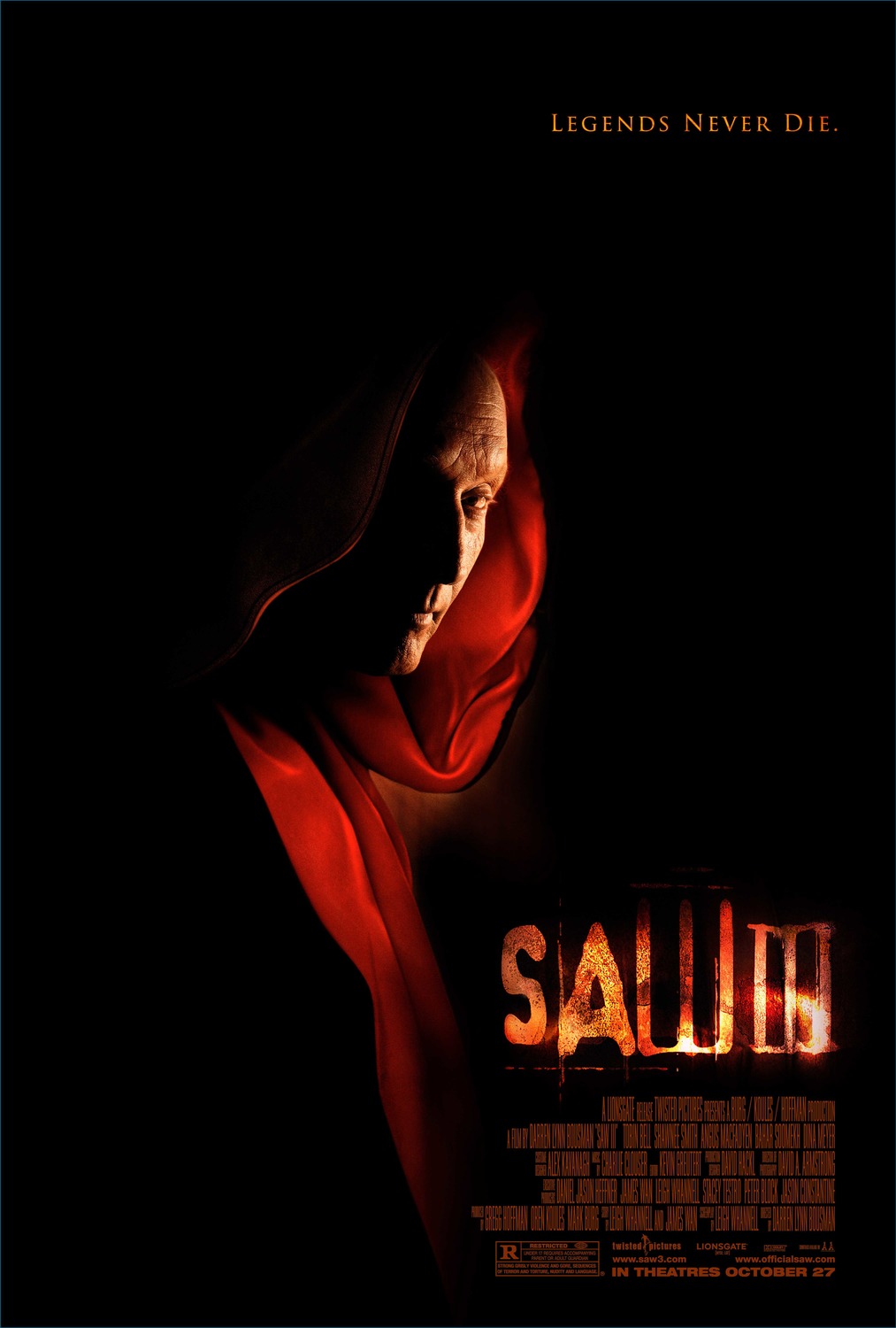 Extra Large Movie Poster Image for Saw III (#8 of 9)