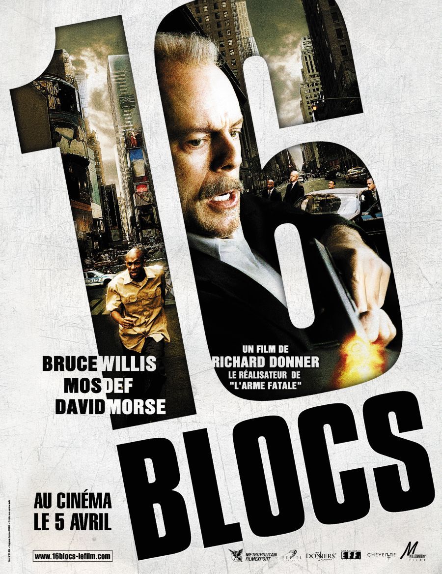 Extra Large Movie Poster Image for 16 Blocks (#3 of 9)