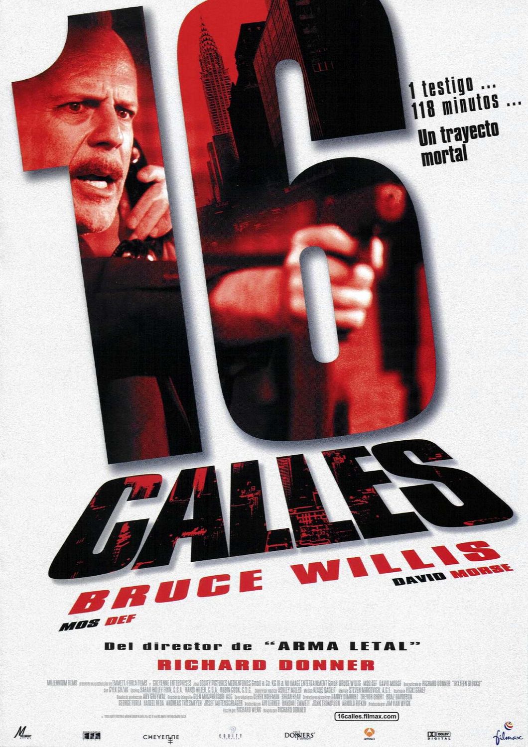 Extra Large Movie Poster Image for 16 Blocks (#5 of 9)