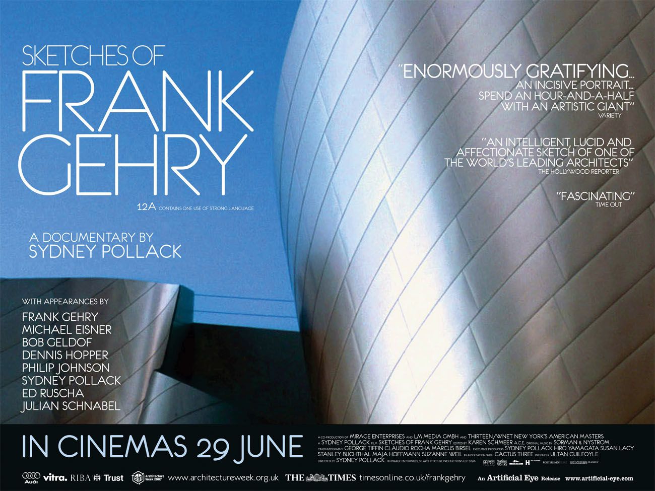 Extra Large Movie Poster Image for Sketches of Frank Gehry (#3 of 4)