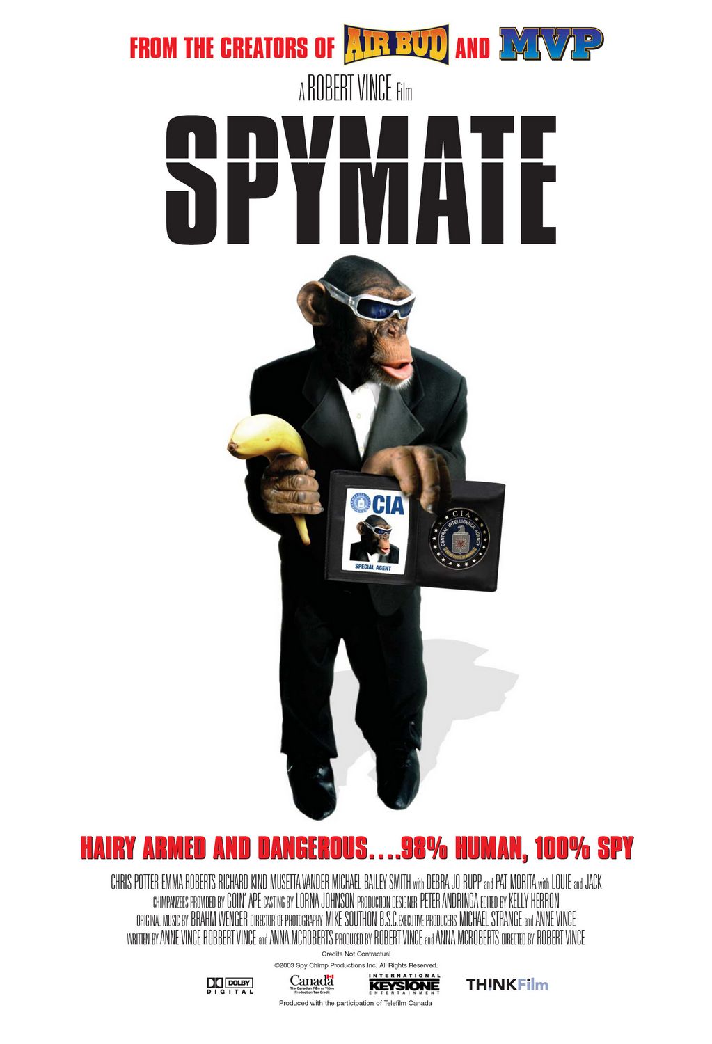 Extra Large Movie Poster Image for Spymate 