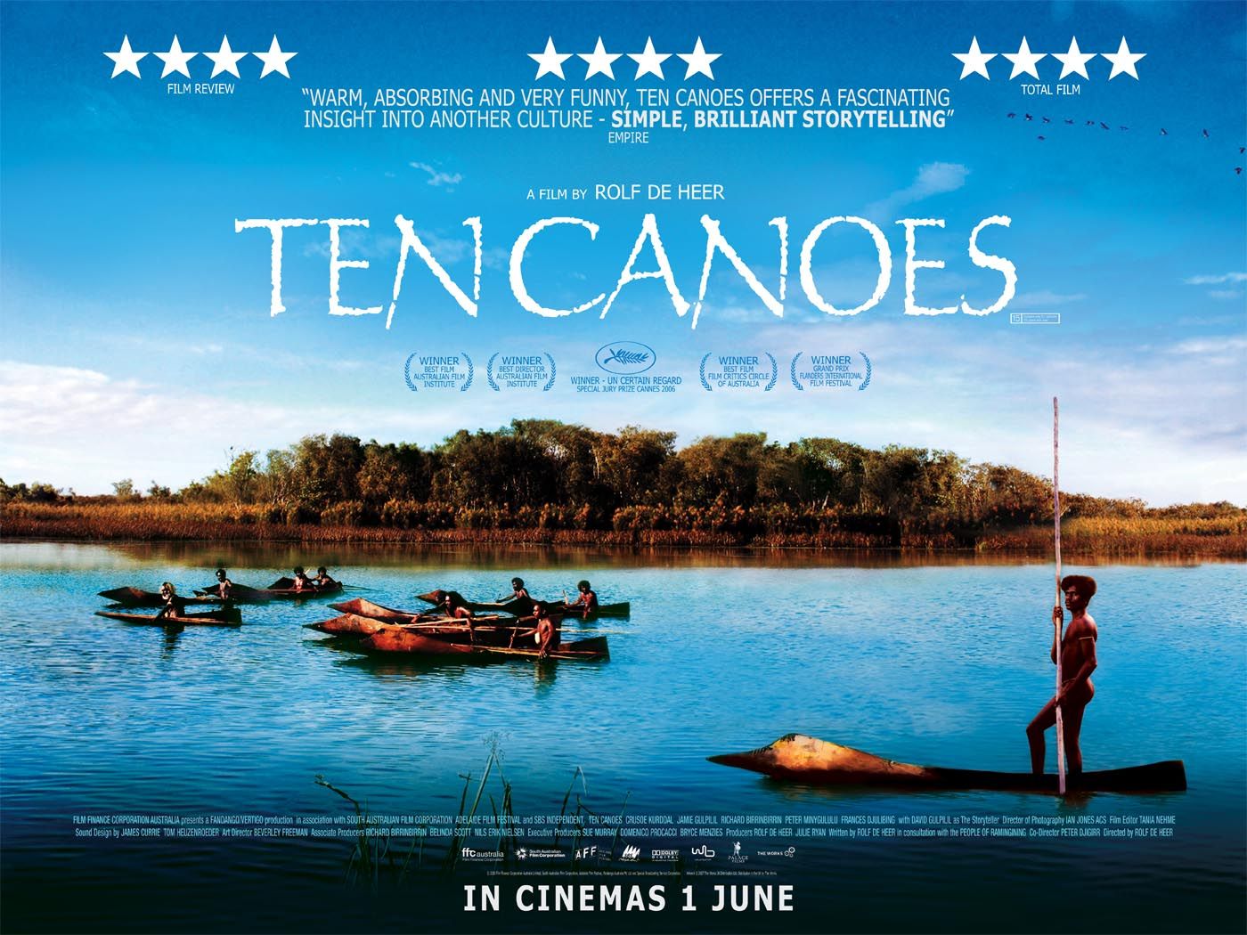 Extra Large Movie Poster Image for Ten Canoes (#2 of 2)