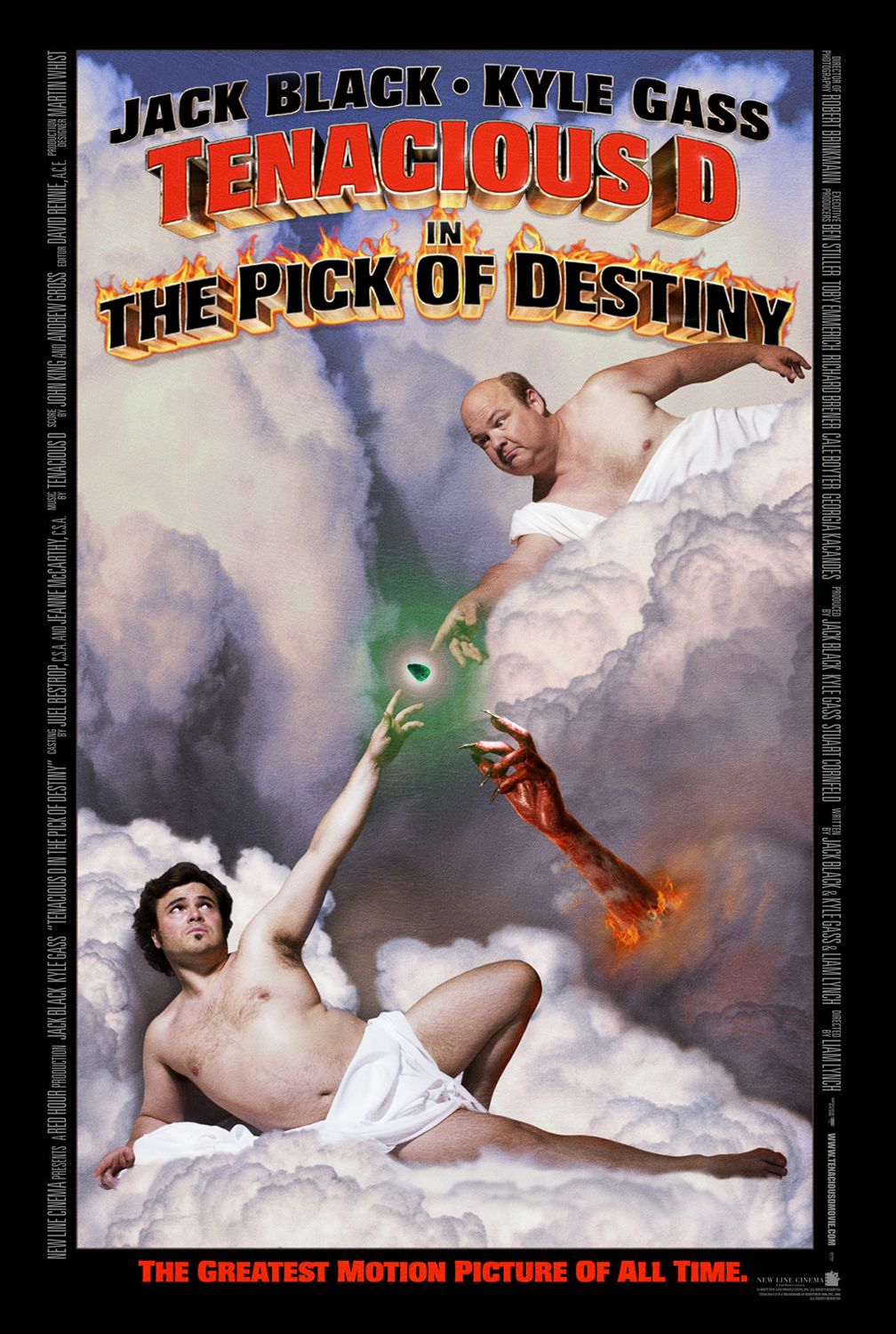 Extra Large Movie Poster Image for Tenacious D in 'The Pick of Destiny' (#1 of 4)