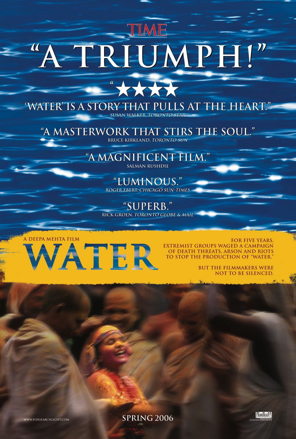Extra Large Movie Poster Image for Water (#3 of 4)
