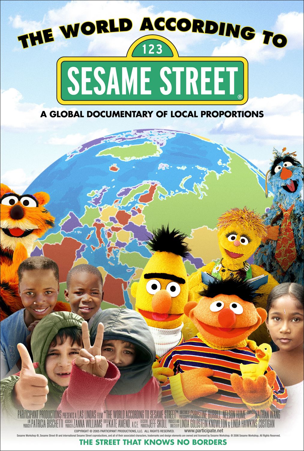 Extra Large Movie Poster Image for The World According to Sesame Street 