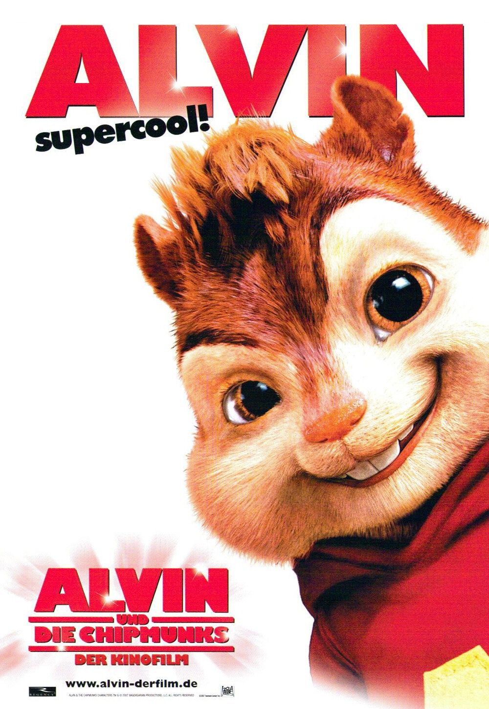 Extra Large Movie Poster Image for Alvin and the Chipmunks (#6 of 9)