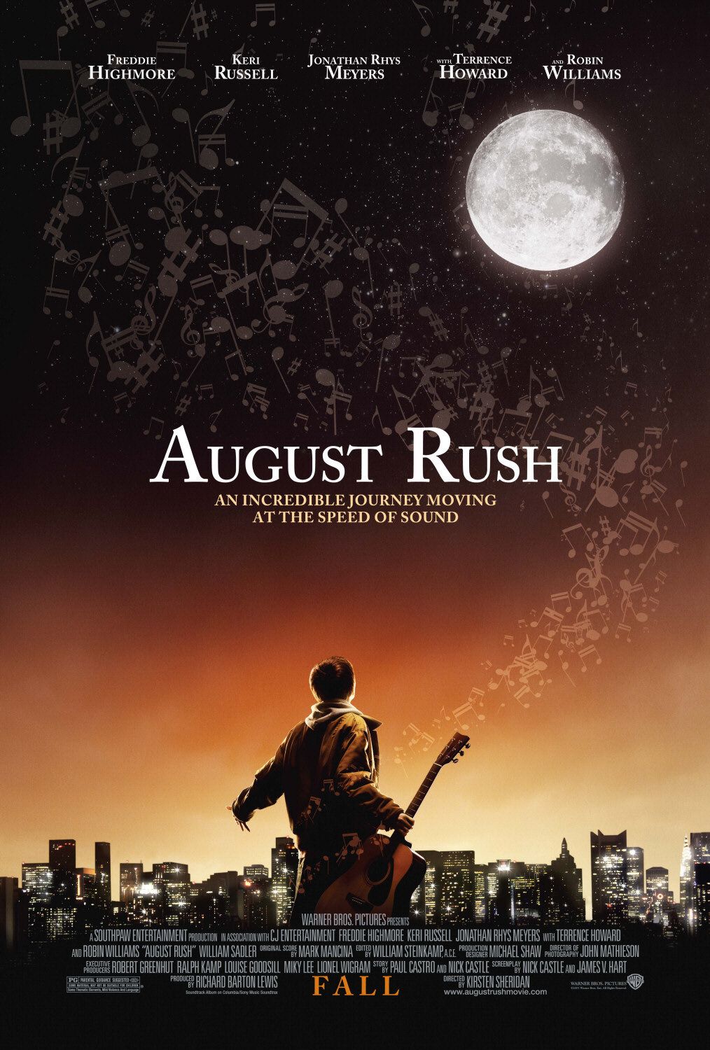 Extra Large Movie Poster Image for August Rush (#1 of 9)