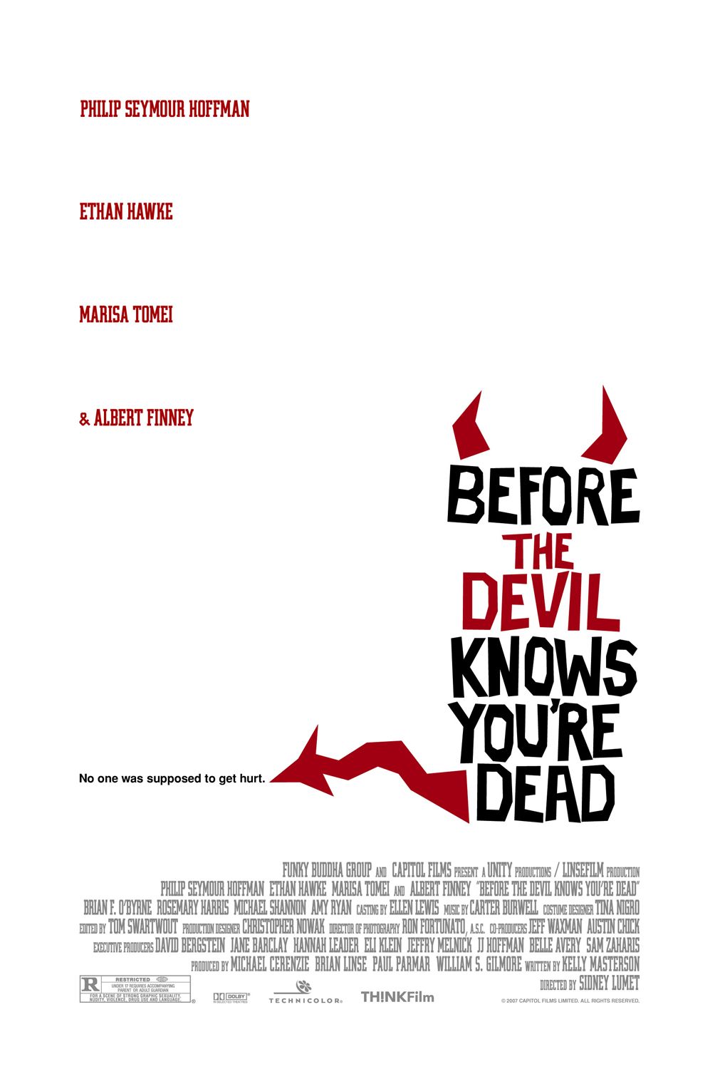 Extra Large Movie Poster Image for Before the Devil Knows You're Dead (#2 of 6)